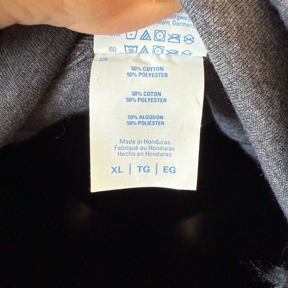 Port & Co. Ring Spun NWOT JEEP Hoodie Unisex/Men's Sz XL Gray With Multi Color - Picture 4 of 5